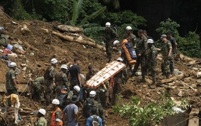 Braziliyada torpaq sürüşməsi nəticəsində 9 nəfər ölüb