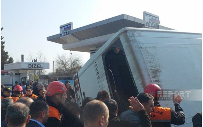 Azərbaycanda DƏHŞƏTLİ QƏZA - 24 yaralı var - YENİLƏNİB + FOTO