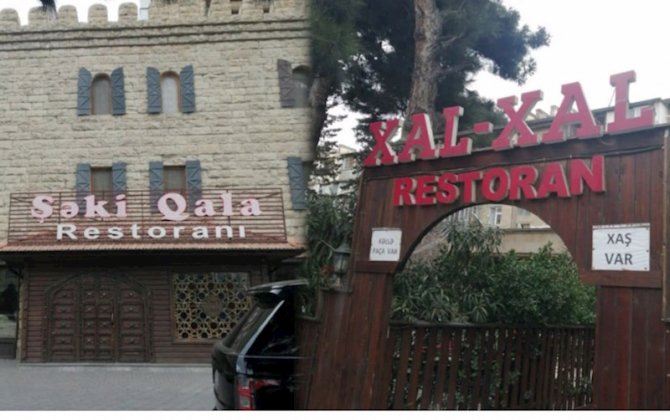 “Şəki Qala” və “Xal-xal” restoranlarının sökülməsi ilə bağlı RƏSMİ AÇIQLAMA