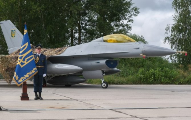 Украина приняла на вооружение почти 70 F-16