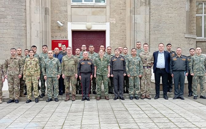 Bakıda NATO-nun mobil təlim qrupunun kursu keçirilir - FOTOLAR