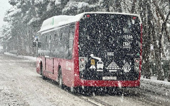 Bu gün avtobuslar saat 21:30-dək işləyəcək