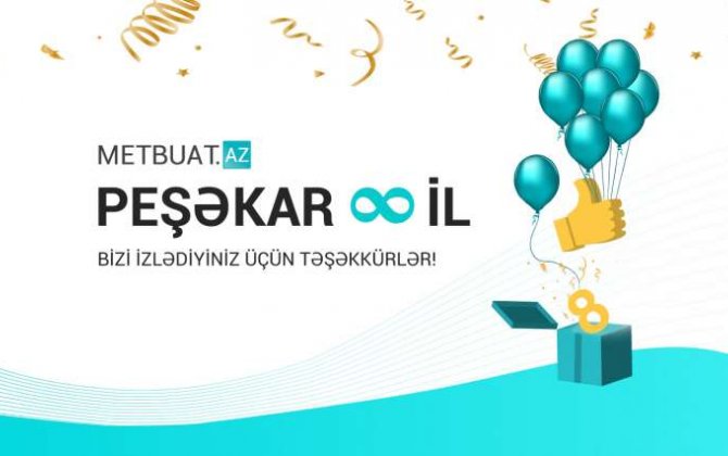 “​Metbuat.az” 8 yaşında!