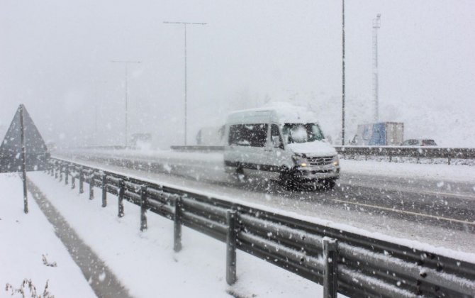 Yollar buz bağladı, sürücülərə XƏBƏRDARLIQ