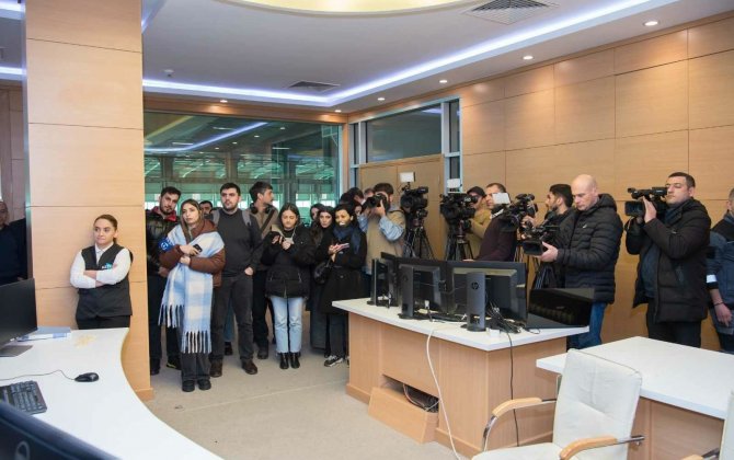 Media nümayəndələri Ceyranbatan Ultrasüzgəcli Sutəmizləyici Qurğular Kompleksinə baxış keçirdilər