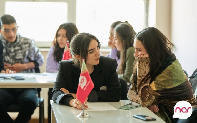 “Nar” AZTU tələbələri ilə mobil rabitə təcrübəsini paylaşmağa davam edir - FOTO