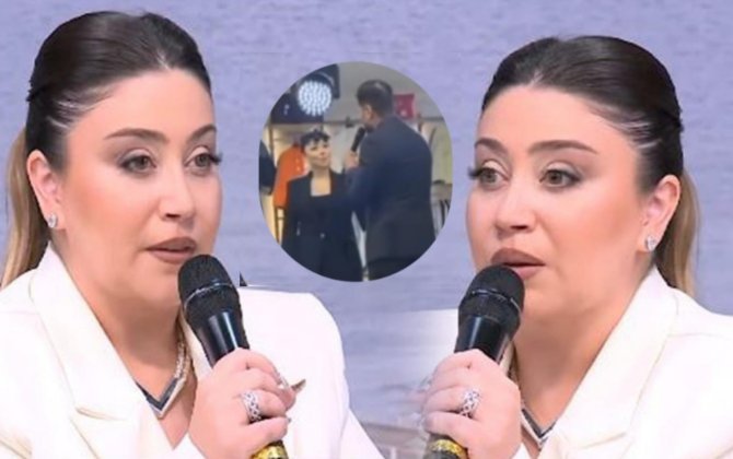 “Geyimlərin içində oxumağı özünə ayıb bilir”-tədbiri mahnı oxumadan tərk edən Damla-FOTO