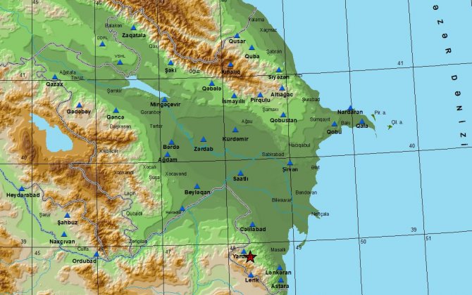 В Азербайджане произошло землетрясение