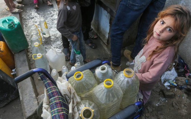 Qəzzada su qıtlığı kritik həddə çatdı: hər 10 nəfərdən yalnız birinin təhlükəsiz içməli suya çıxışı var...