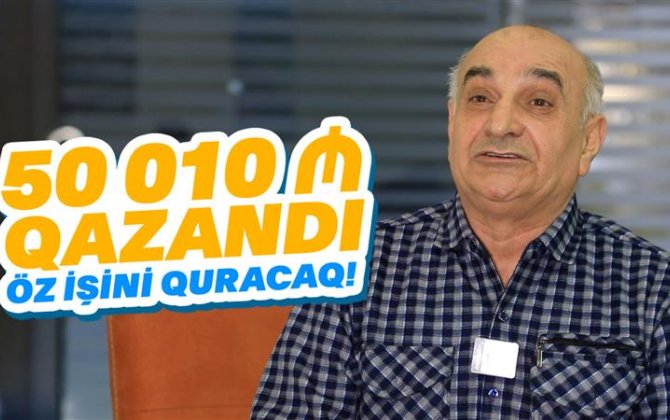 6 rəqəmi ona uğur gətirdi - Lotereyada 50.000 manat qazandı