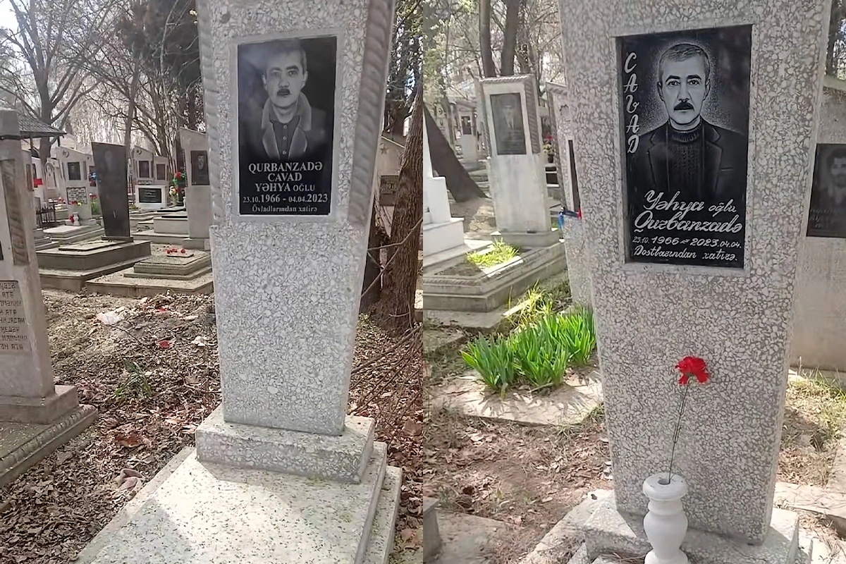 Azərbaycanda bir adamı iki məzarda 
