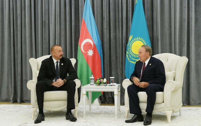 Nursultan Nazarbayev Prezident İlham Əliyevi təbrik etdi
