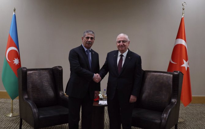 Zakir Həsənov Yaşar Güler ilə görüşüb
