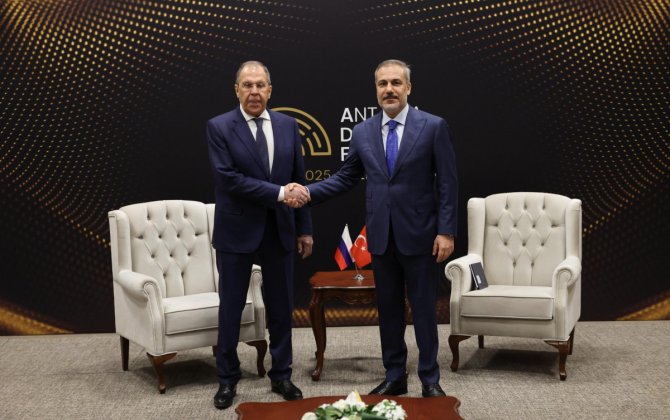 Türkiyə ilə Rusiya XİN başçıları görüşüb