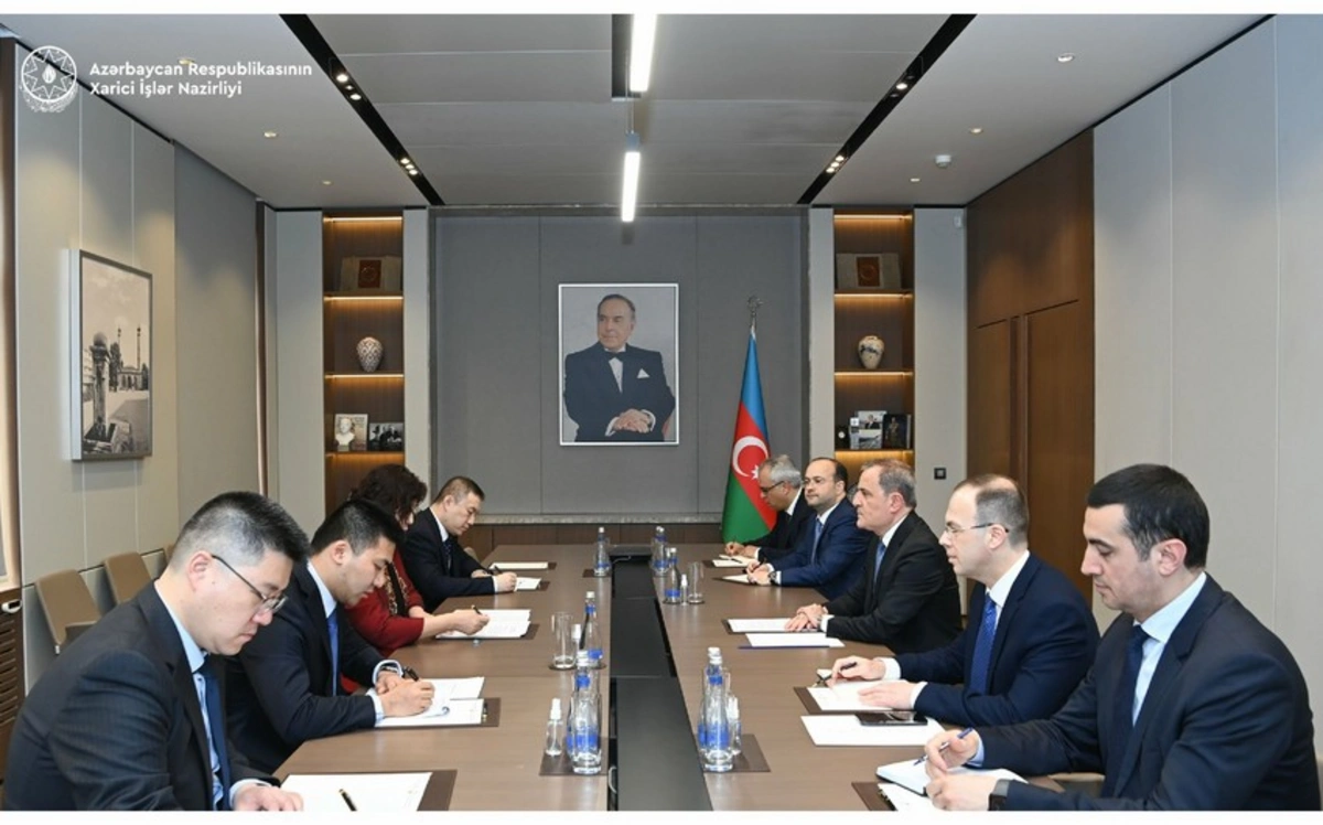 Ceyhun Bayramov Çinin yeni səfirini qəbul etdi - FOTO