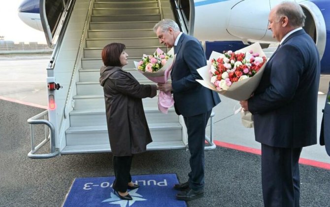 Sahibə Qafarova Rusiya Federasiyasına işgüzar səfərə gedib - FOTO