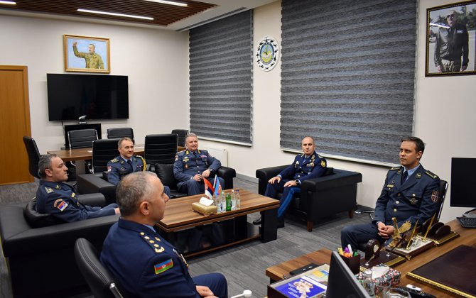 Azərbaycan və Serbiya HHQ komandanları görüşdü - FOTO