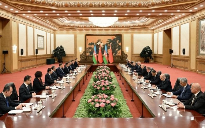 İlham Əliyevin Çinin Sədri ilə geniş tərkibdə görüşü oldu - YENİLƏNİB + FOTO