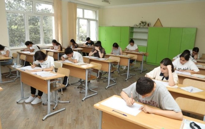 Həftəsonu 51 mindən yuxarı şagird imtahan verəcək