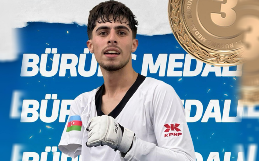 Parataekvondoçumuz Prezident Kubokunda bürünc medal qazandı