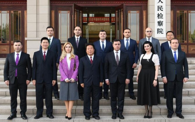 Prokurorluq əməkdaşları Çində təlimdə oldu -xa0FOTO