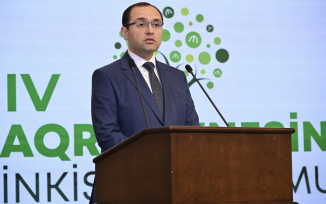 Məcnun Məmmədov “4-cü Aqro Biznesin İnkişafı Forumu: Harmoniyaya gedən yol” tədbirində çıxış edib