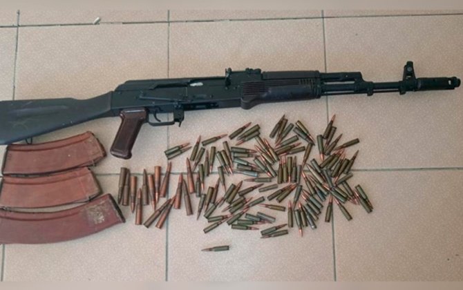 Qaradağ və Nəsimi rayonlarında silah-sursat aşkarlandı