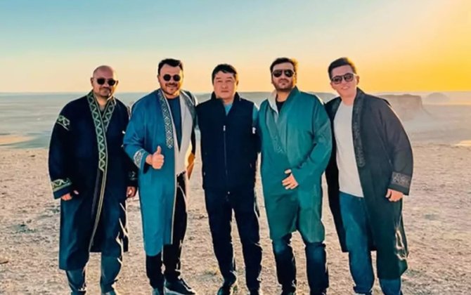 Emin Ağalarov Qazaxıstanda - FOTO/VİDEO