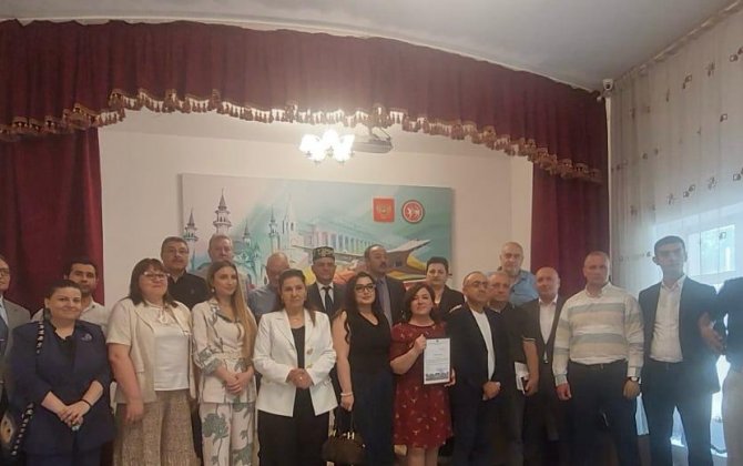 Kazanda çıxan “Çağdaş Azərbaycan hekayəsi” antologiyası Bakıda təqdim olundu - FOTOLAR