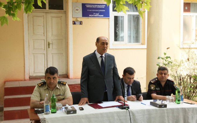 Bərdə rayon İcra Hakimiyyəti başçısının Qaradağlı kəndində səyyar qəbul-görüşü keçirilib