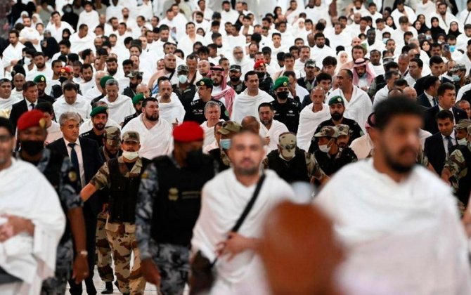 Həcc ziyarəti üçün Səudiyyə Ərəbistanına 1,5 milyondan çox zəvvar gəlib
