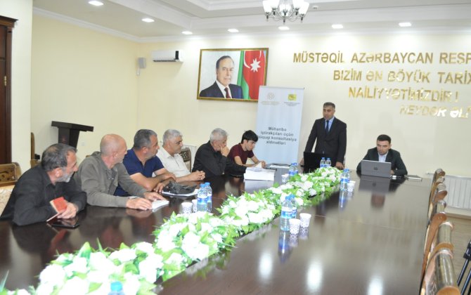 Goranboyda 20 nəfər müharibə iştirakçısına hüquq xidməti göstərildi - FOTOLAR