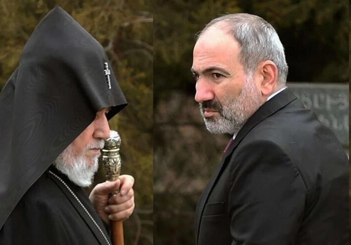 Paşinyan kilsə ilə qarşıdurmalarda Azərbaycan izi axtaranlara səsləndi