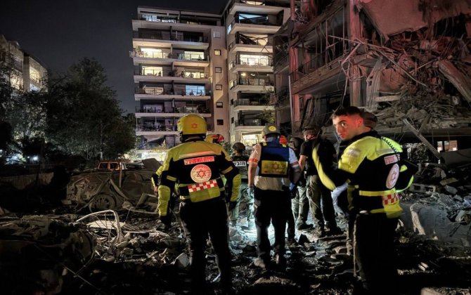 İranın İsrailə endirdiyi raket zərbələri nəticəsində ölənlərin sayı 3-ə çatıb, 91 nəfər yaralanıb