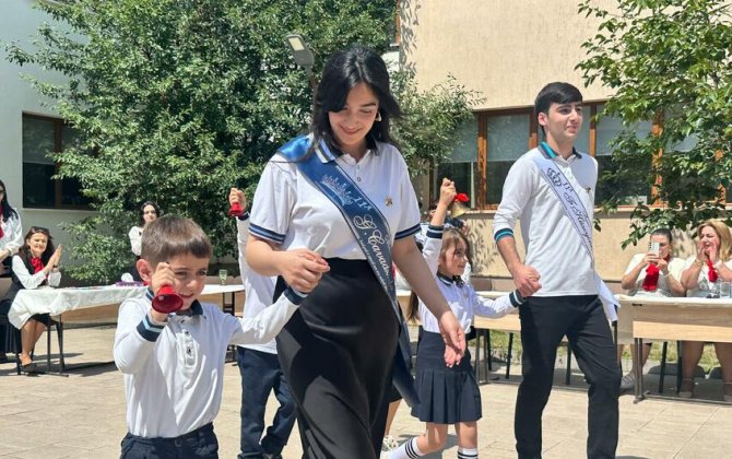 Azad olunmuş ərazilərdəki məktəblərdən 58 şagird məzun oldu