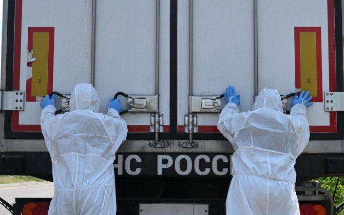 Rusiya daha 1200 hərbçinin meyitini Ukraynaya təhvil verdi