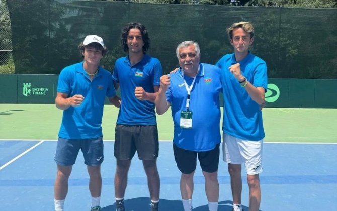 Azərbaycanın tennis millisi “Davis Cup”da üçüncü qrupa yüksəldi