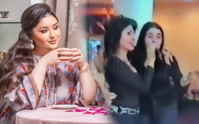 Nərmin Brilliantla arxiv görüntüsünü paylaşdı - VİDEO