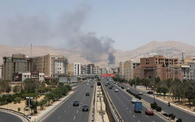 İran televiziyasının baş ofisindəxa0yenidən yanğın başlayıb