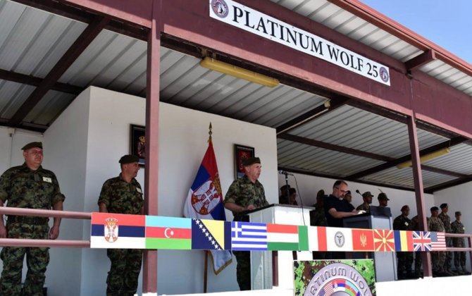 Azərbaycan hərbçiləri Serbiyada beynəlxalq təlimdəxa0- FOTOLAR