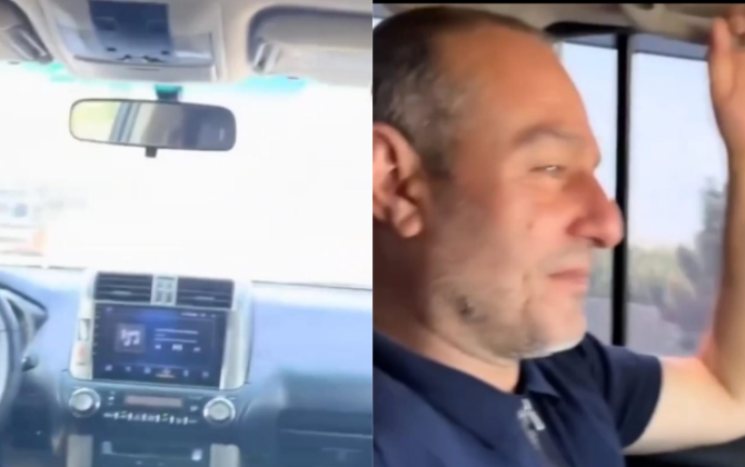 Bakıda içkili sürücü “ayıq sürücü” xidməti çağırmaq əvəzinə görün nə etdixa0– VİDEO