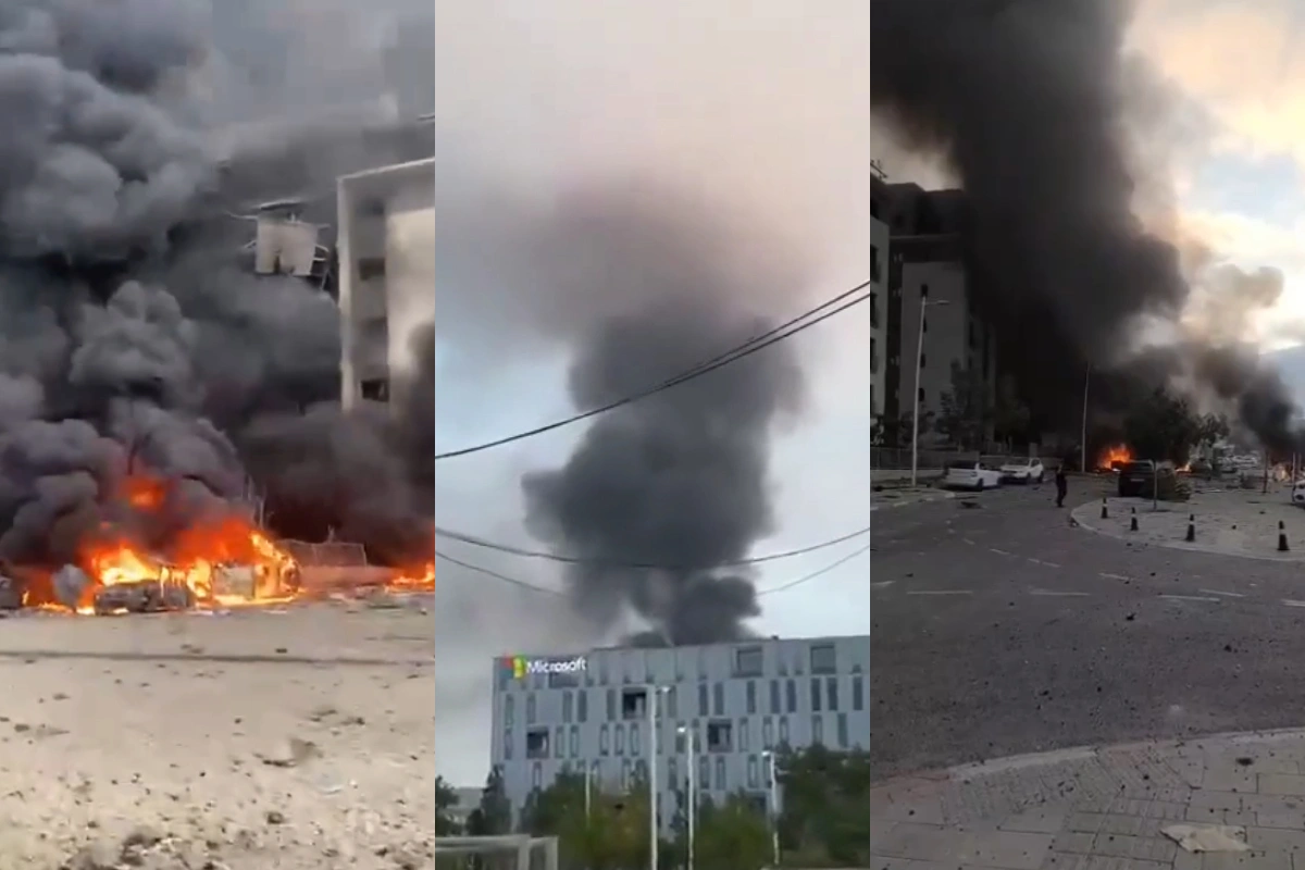 Səhər saatlarında İran İsrailə raket zərbələri endirib - Azı 30 nəfər xəsarət alıb