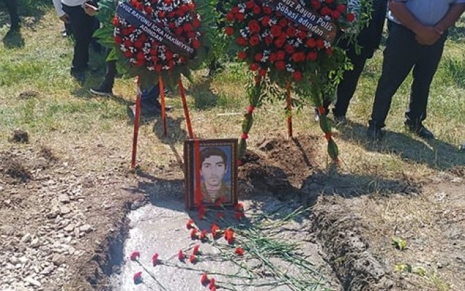 Şəhid Fuad Ələsgərovun nəşinin qalıqlarıxa0dəfn edildi