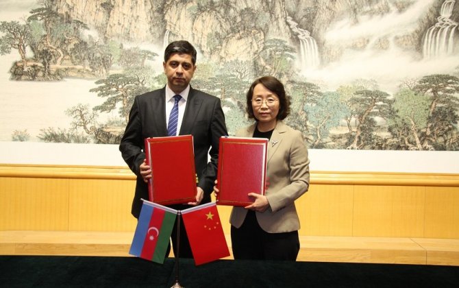 Azərbaycanla Çin radio və televiziya sahəsində əməkdaşlıq edəcək -xa0FOTO