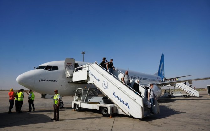 Türkiyədən Suriyaya ilk uçuş baş tutub
