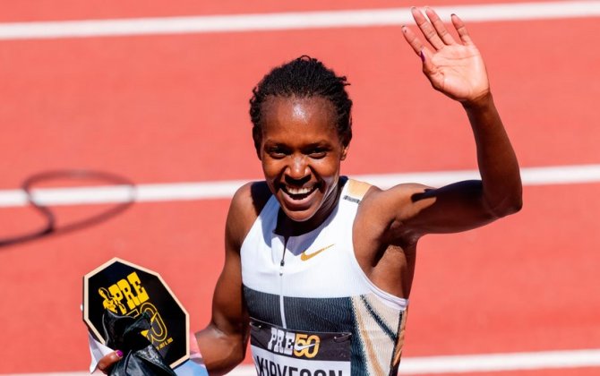 Afrikalı sprinter ABŞ-də yeni dünya rekordu müəyyənləşdirdi