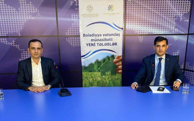 QHT-lərə Dövlət Dəstəyi Agentiliyinin maliyyələşdirdiyi lahiyə: Bələdiyyə vətəndaş münasibəti - VİDEO