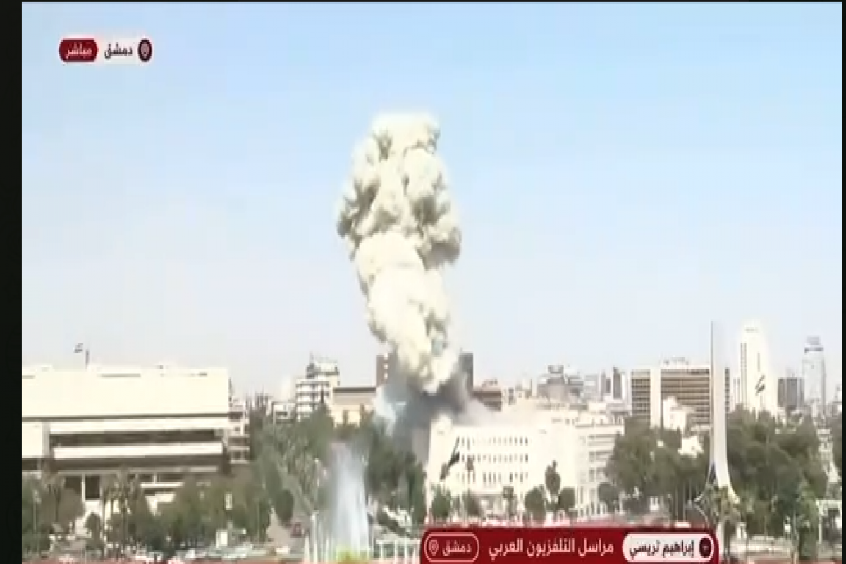 İsrail Dəməşqə zərbələr endiribxa0-xa0YENİLƏNİBxa0- VİDEO