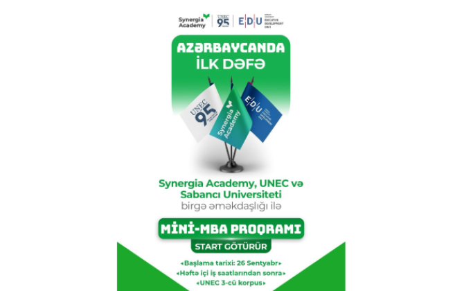 UNEC-də Beynəlxalq Mini MBA Proqramına start verildi -xa0Azərbaycanda ilk