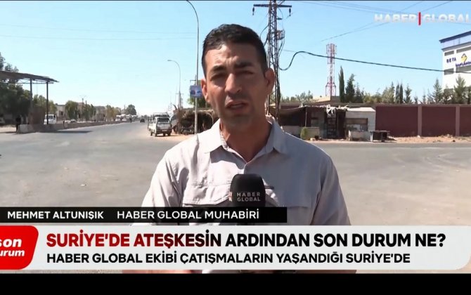 Suriyada “Haber Global”ın əməkdaşları çətin vəziyyətlə üzləşiblər - VİDEO